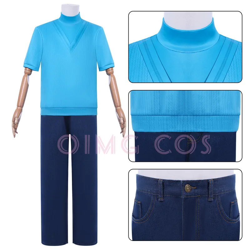 Party Games Minecraft - Steve Cosplay Kostuum Volwassen Carnaval Uniform
