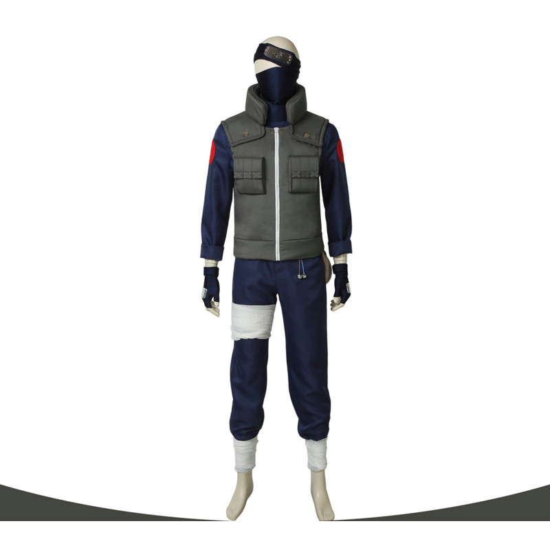 Party Games Animals - Kakashi Cosplay Kostuum Volledige Set Ninja