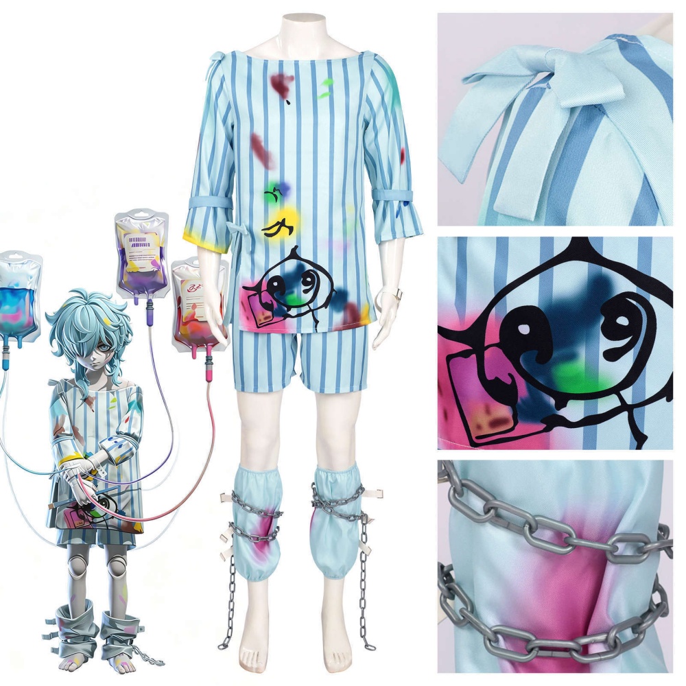 Party Games Eggy - Game Eggy Party Cosplay Kostuum Spiritueel