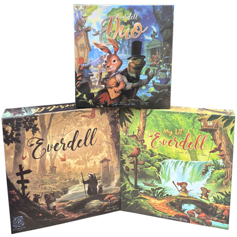 Party Games Kids And Adults - Fantasy Animal City Strategie Bordspel Engelse