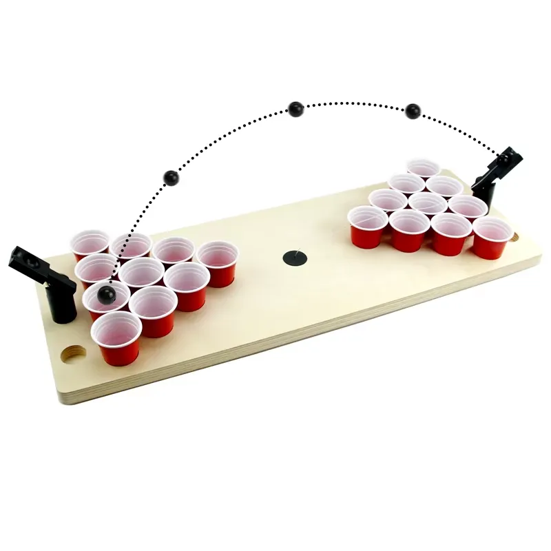 Party Games Adults Drinking - Mini Beer Pong Tafeltennis Drinkspelset met