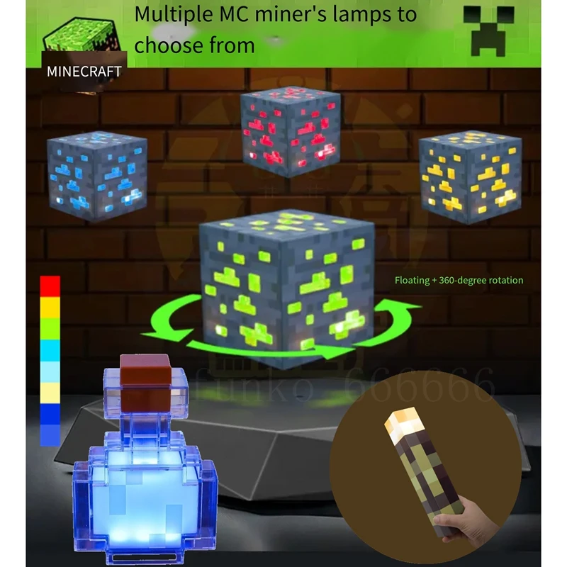 Mini Zaklamp Zaklamp Sleutelha - Party Games Minecraft recensie en prijs