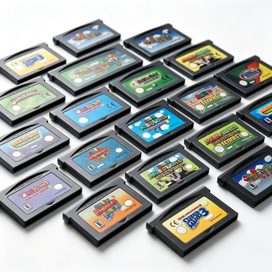 Retro 32-bit GBA-gamecartridge - Party Games Mario recensie en prijs