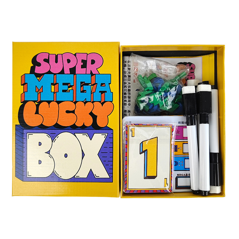 Super Mega Lucky Box Bordspel  - Party Games Board Game recensie en prijs