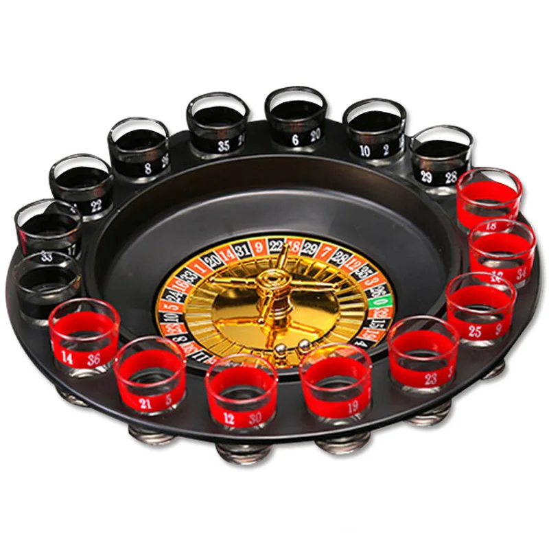 Russisch draaitafel Lucky Shot - Party Games Adults Drinking recensie en prijs