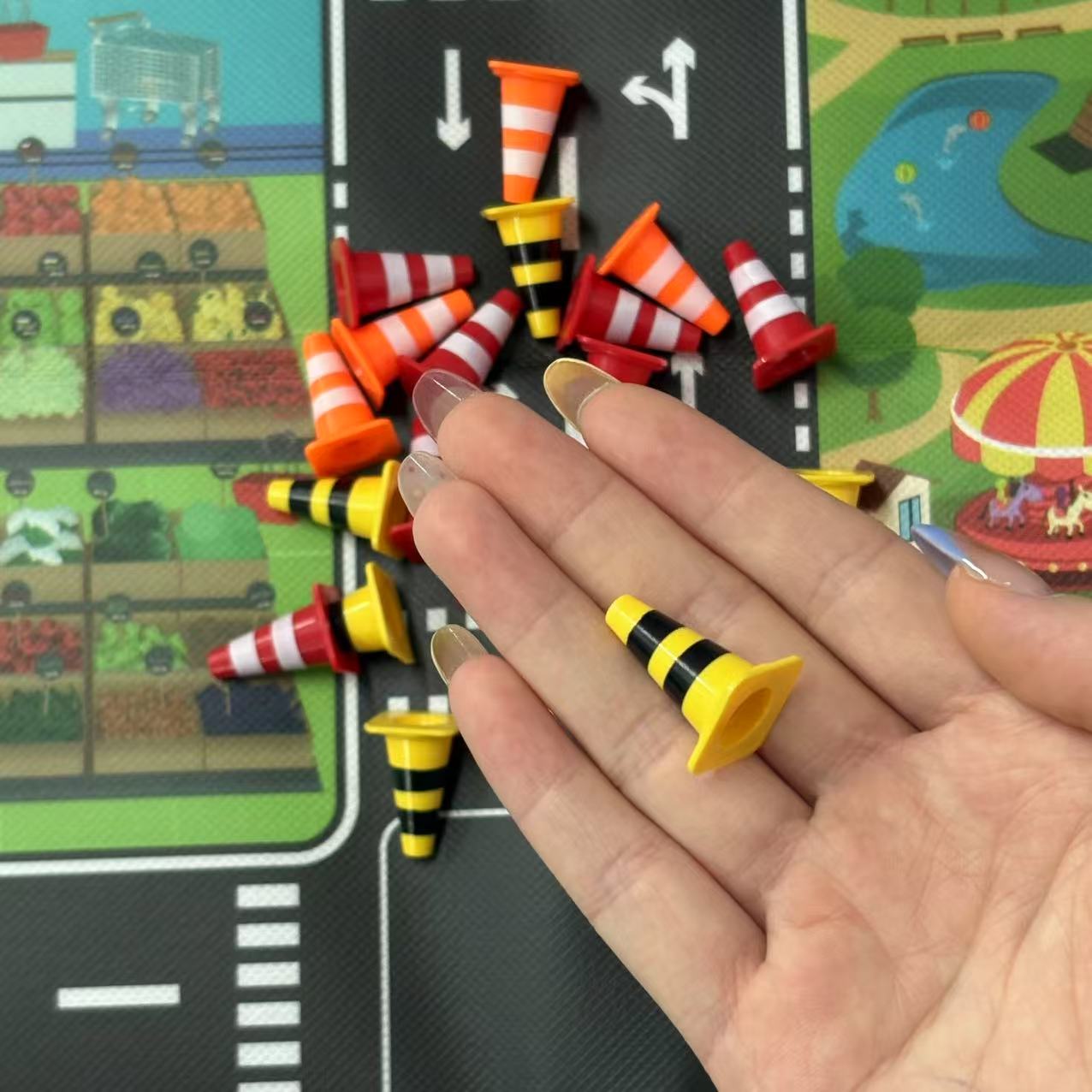 Miniatuur verkeersborden en we - Party Games Mini recensie en prijs