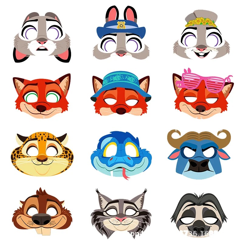 Dsn Figuur 12 Stuks/set Zootop - Zootopia Party Games recensie en prijs