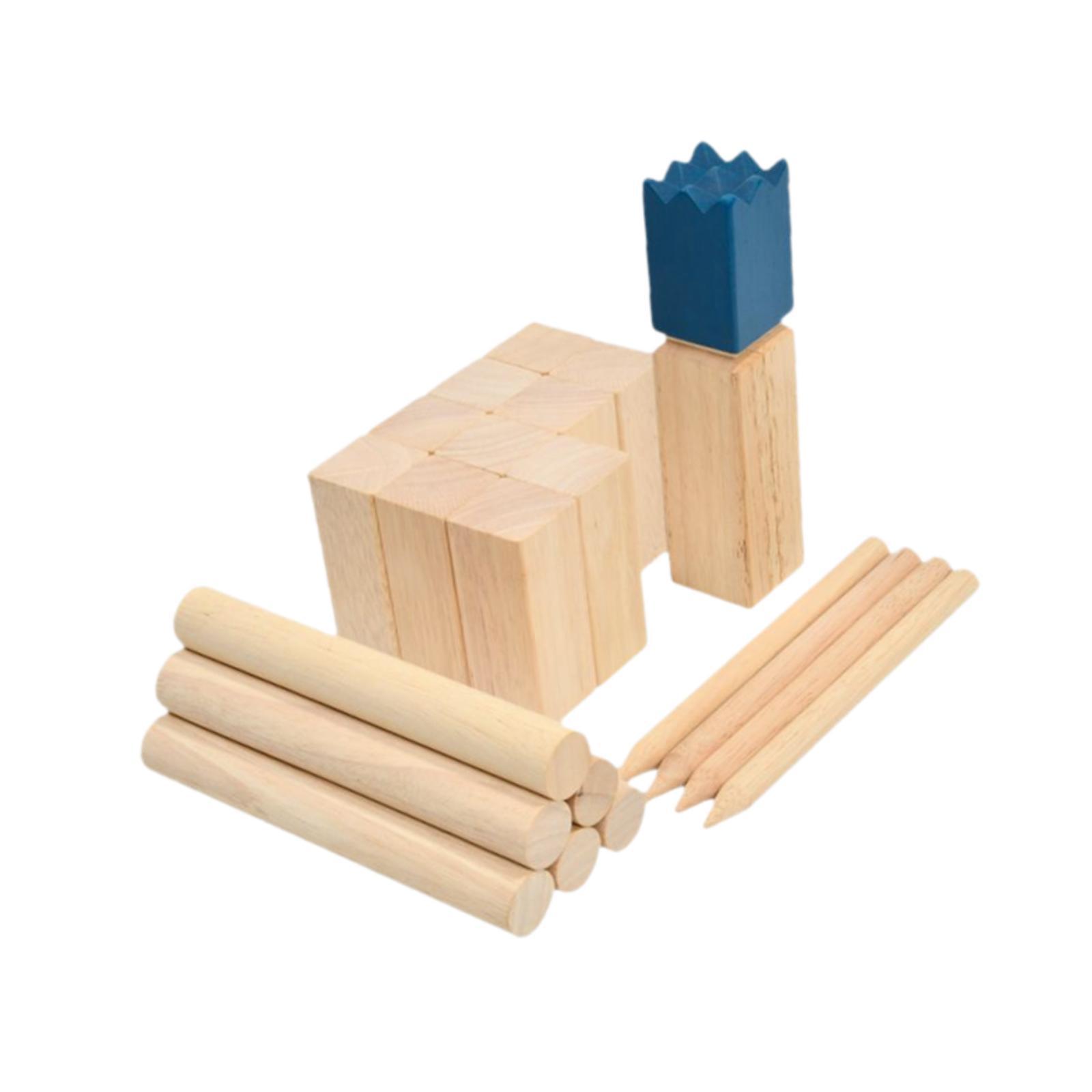 Buitenspel Houten Kubb Tuinspe - Kubb Game Yard recensie en prijs