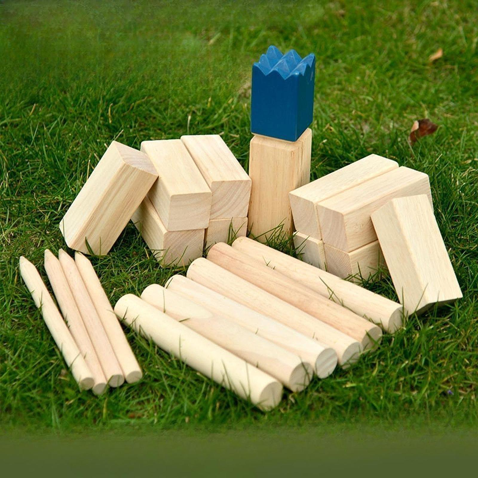 Buitenspel Houten Kubb Tuinspe - Kubb Game Yard recensie en prijs