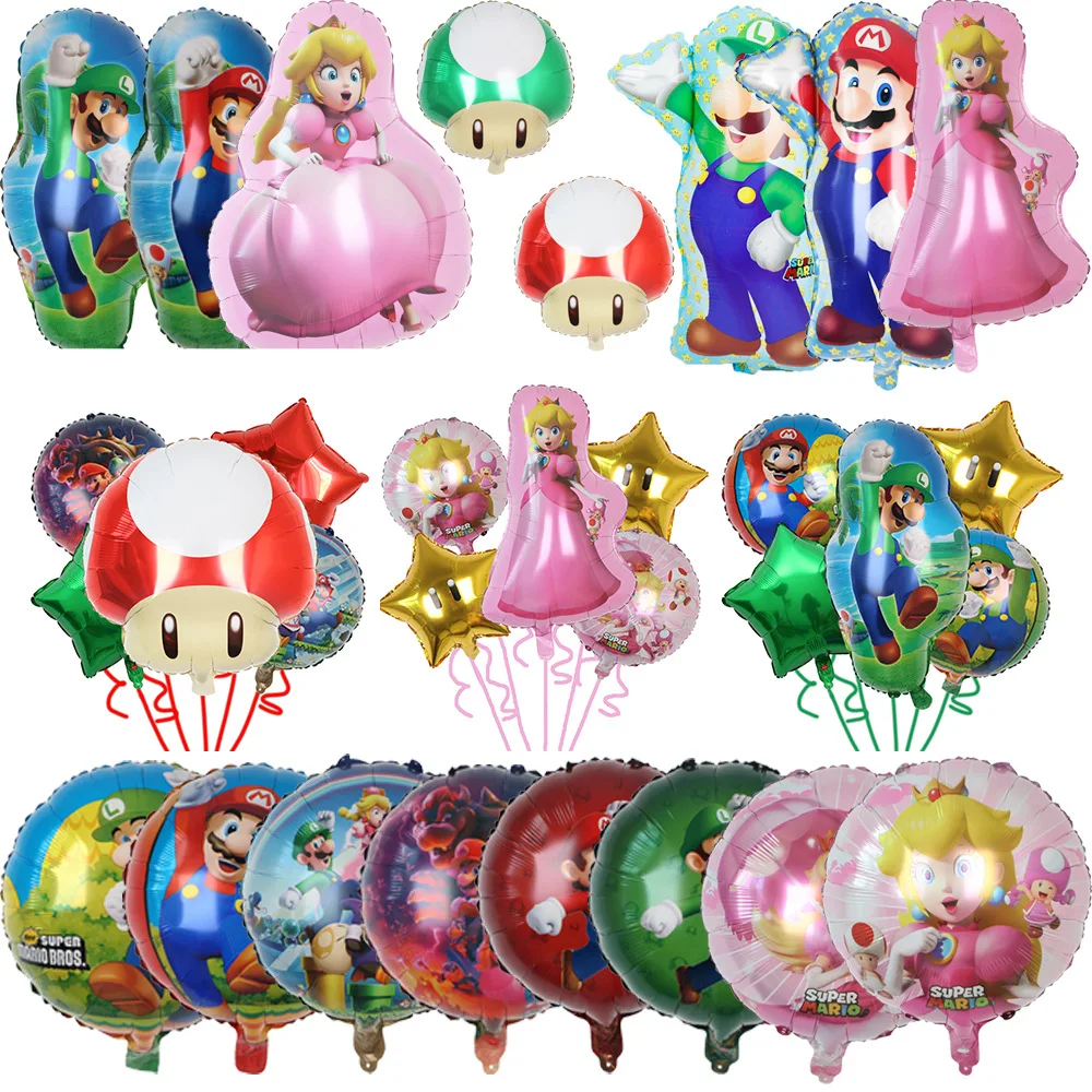 Cartoon Mario Bros Ballonset M - Party Games Mario recensie en prijs