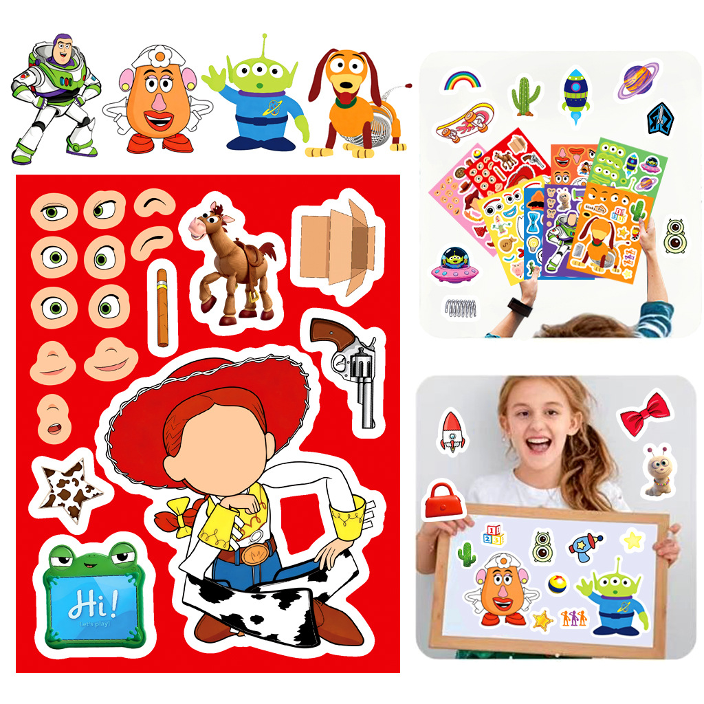 8/16 vellen Cartoon Speelgoed  - Party Games Kids recensie en prijs