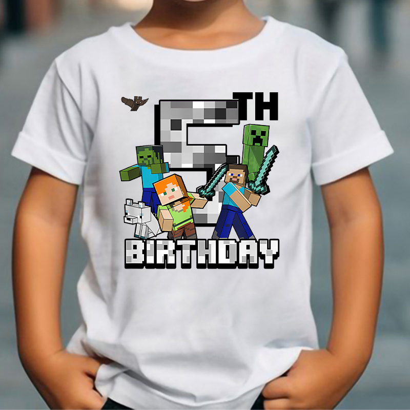 Cartoon schattig Minecrafted T - Party Games Minecraft recensie en prijs