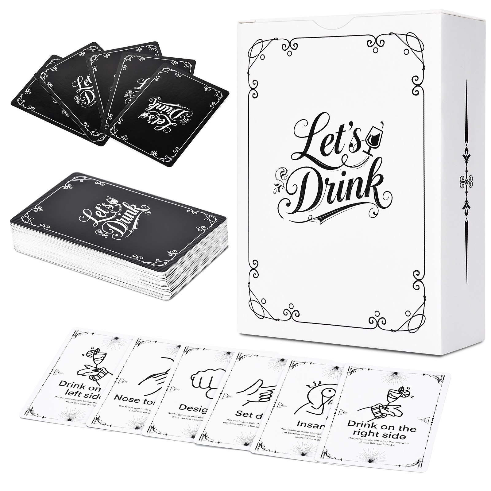 Drinkspelkaarten voor volwasse - Party Games Adults Drinking recensie en prijs