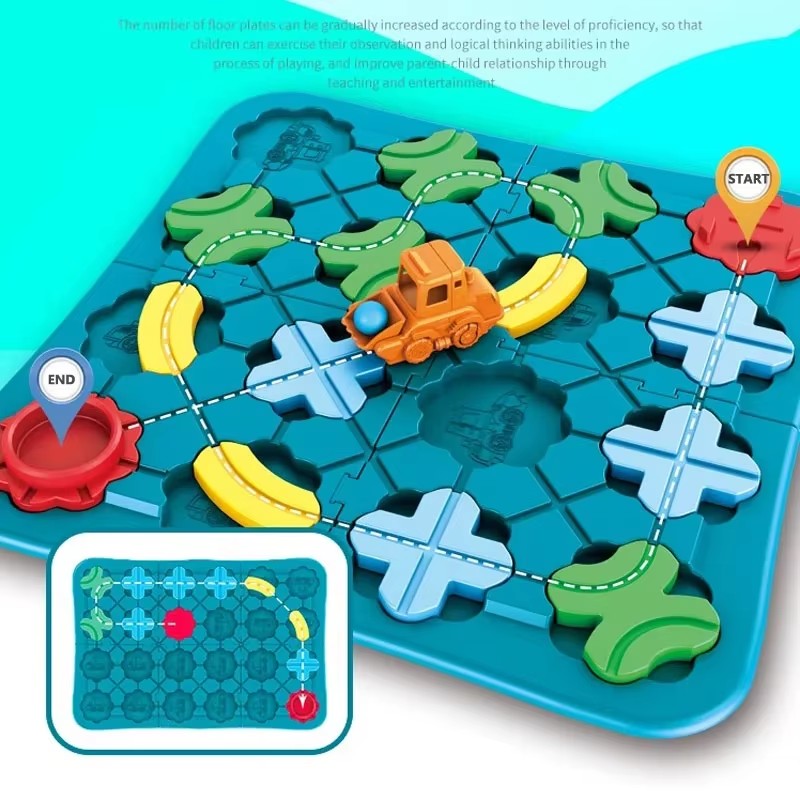 Road Maze Montessori Logic Roa - Party Games Board Game recensie en prijs