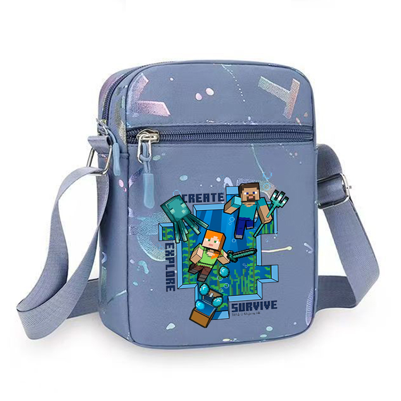 Schoudertas met gamethema Mine - Party Games Minecraft recensie en prijs