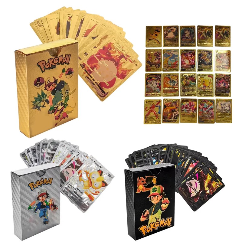 55PCS Pokemon Kaarten Vmax GX  - Party Games Board Game recensie en prijs