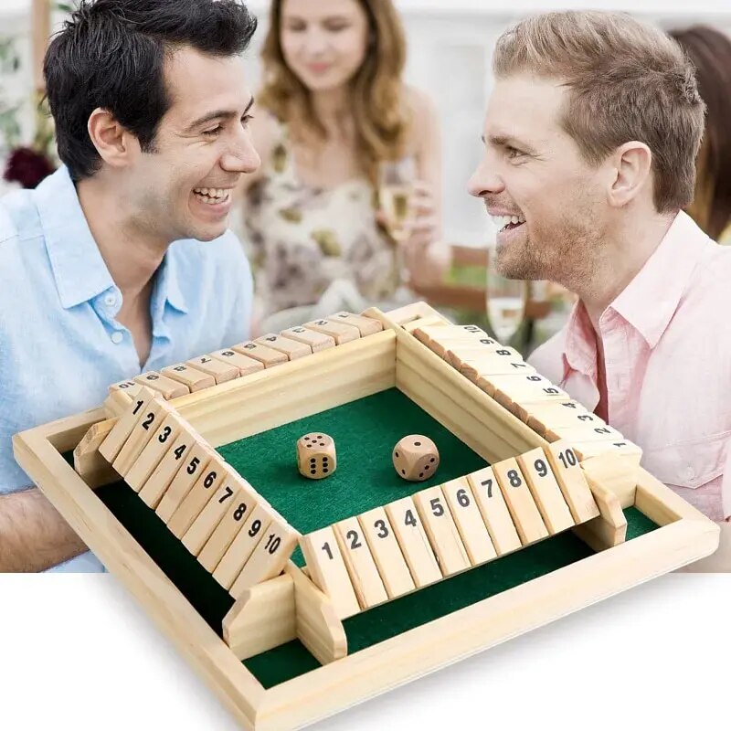 Deluxe vierzijdige 10-nummers  - Party Games Adults Drinking recensie en prijs